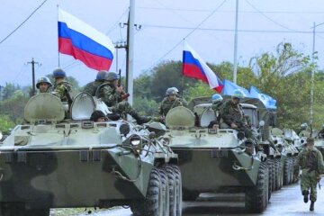 Российские войска. Фото: скриншот YouTube