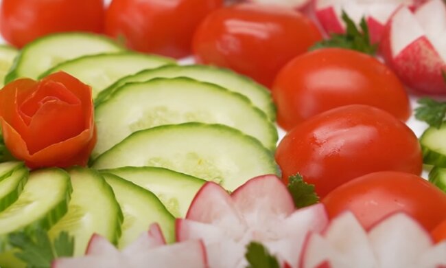 Овочі. Фото: YouTube, скрін