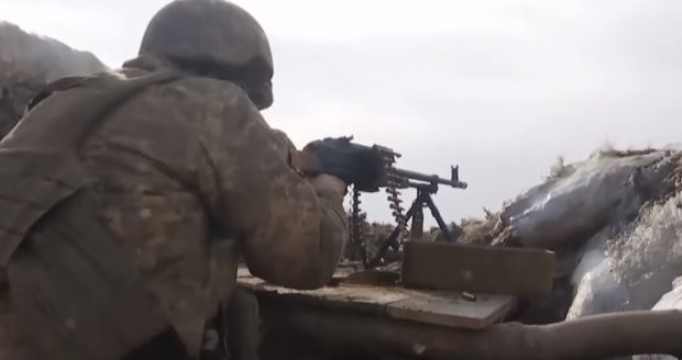 война на Донбассе, скриншот YouTube