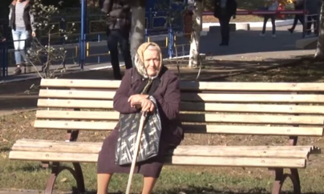 Пенсионерка. Фото: скриншот YouTube-видео