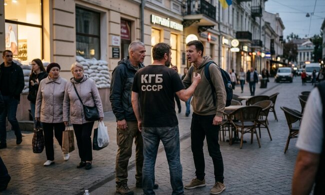 Одеса футболка КДБ бійка іноземці