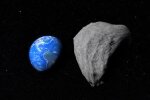 Астероид. Фото: скриншот YouTube-видео