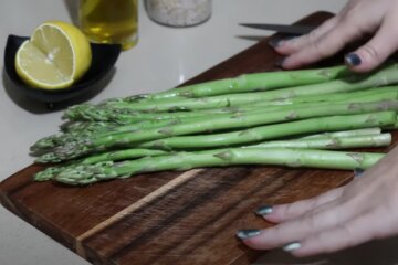 Спаржа. Фото: скриншот YouTube