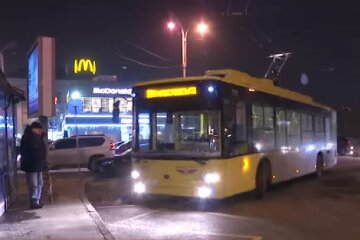 Киев, транспорт. Фото: скриншот Youtube