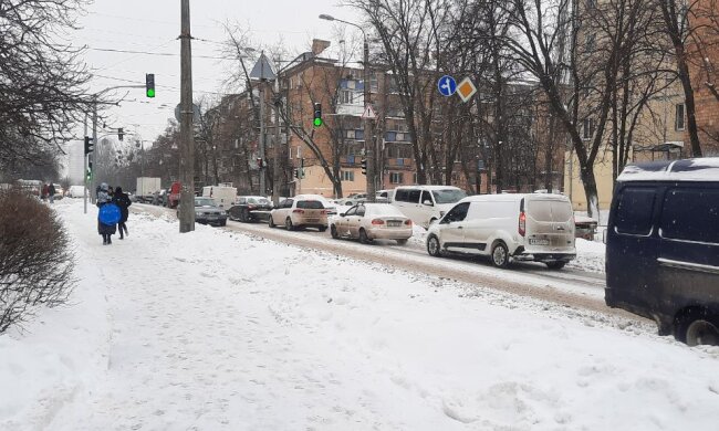 Нова хвиля похолодання. Зима. Фото Стіни