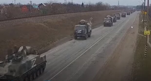 Російські окупанти. Фото: скріншот YouTube-відео