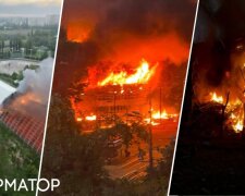 Дрон-відео руйнувань у Києві після масованої атаки рф 24 травня 2026 року