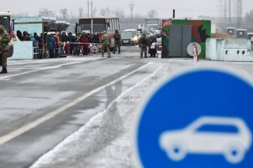 КПВВ на Донбассе, фото - УНИАН