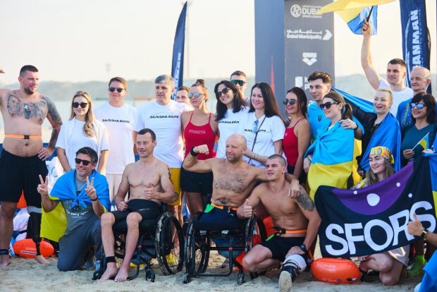 Українські ветерани здобули перемоги на Oceanman Dubai — змагання «Залізної Волі» відбулися за підтримки фонду «Надія» та Валерія Дубіля