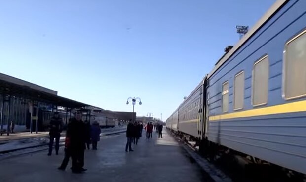 Потяг. Фото: скріншот YouTube-відео