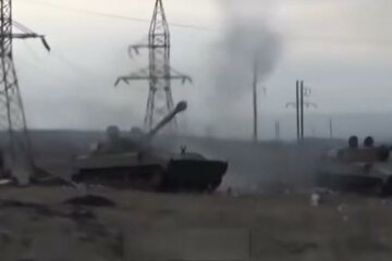 Стрельба на Донбассе. Фото: скрин youtube