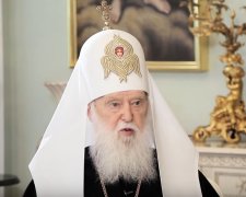 Почетный патриарх Филарет. Фото: YouTube