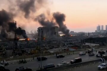 Взрыв в Бейруте. Фото: YouTube, скрин