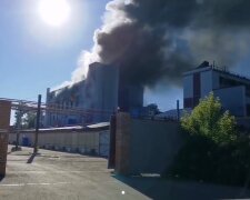 Пожежа на росії. Фото: скріншот Telegram