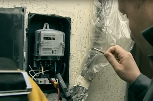 Лічильник електроенергії. Фото: скріншот YouTube-відео