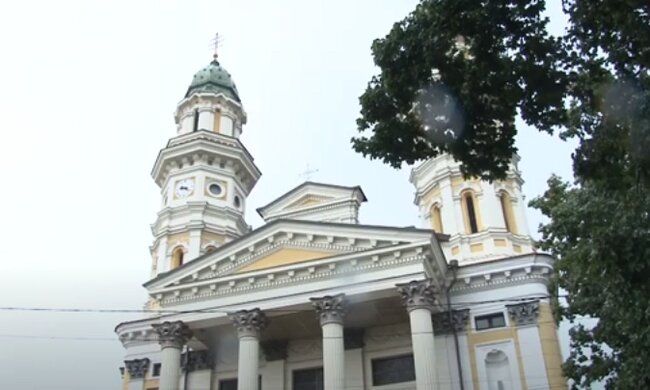 Церква. Фото: скріншот YouTube-відео