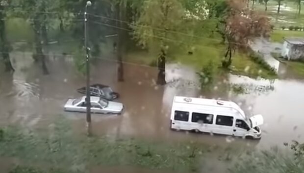 Негода в Україні. Фото: скріншот YouTube-відео