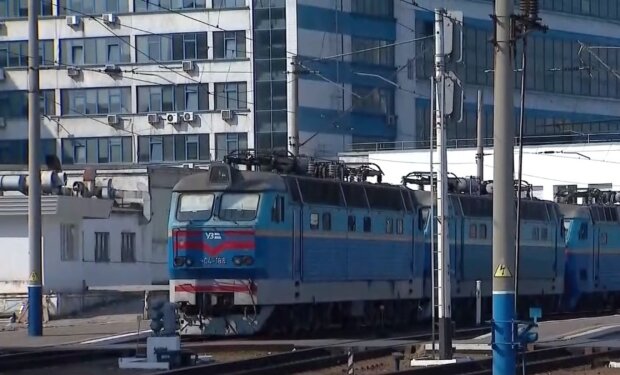 Поезд "Укразилизныци". Фото: скриншот Youtube-видео