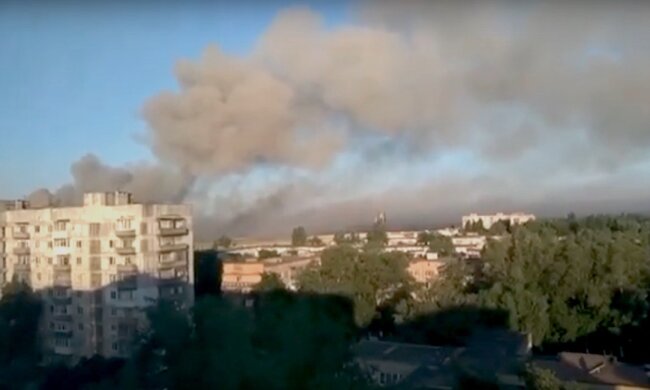 Взрыв. Фото: YouTube, скрин