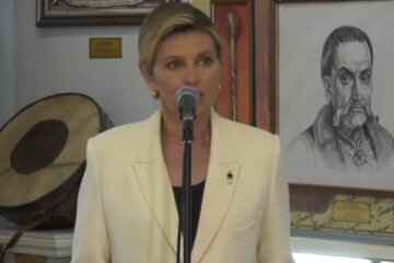 Елена Зеленская. Фото: скриншот YouTube-видео