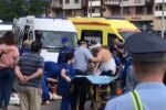 В центре Москвы прохожий открыл стрельбу по полицейским. Фото: скриншот YouTube
