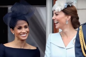 Меган Маркл и Кейт Миддлтон, скриншот YouTube