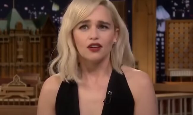 Эмилия Кларк. Фото: скриншот YouTube