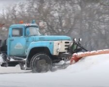 Харьков засыпало снегом. Фото: скриншот видео