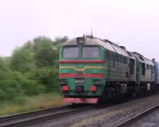 Поезд. Фото: скриншот YouTube
