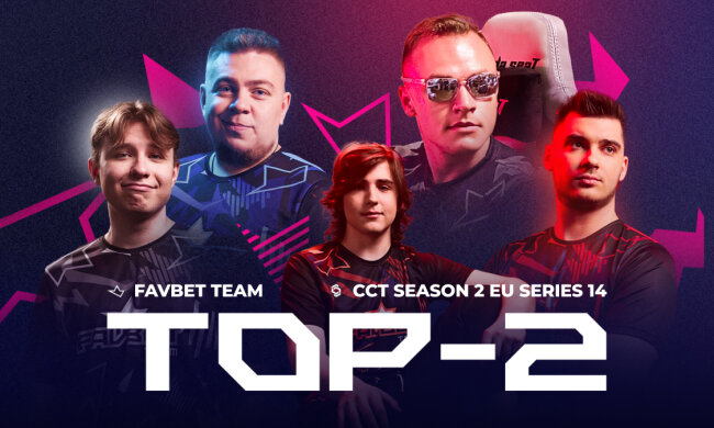 Украинцы FAVBET Team заняли второе место на CCT Season 2 Series 14