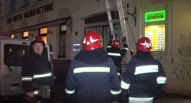 В Киеве на Лукьяновке горел ресторан, фото: Скриншот YouTube