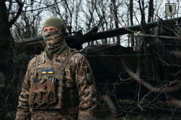 Український військовий. Фото: Facebook Генштаб