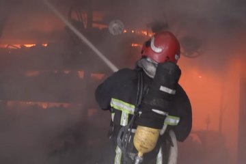 При пожаре в Черновицкой области погибли дети. Фото: скрин пресс-служба ГСЧС