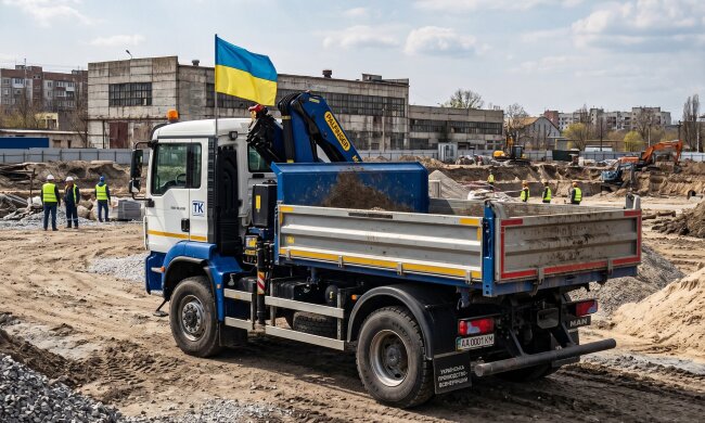 TK-TGM-KM-135 самоскид всюдихід MAN Техкомплект