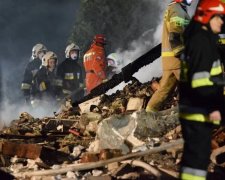 В Польше взрыв разрушил жилой дом. Фото: REUTERS