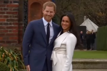 Принц Гарри и его супруга Меган Маркл, скриншот YouTube