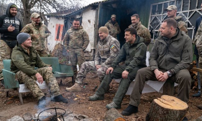 Владимир Зеленский в Золотом