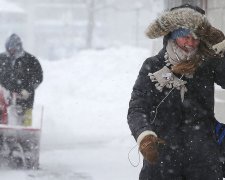 зима в Украине, фото: gettyimages
