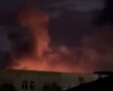 Пожар на рф. Фото: скриншот YouTube-видео
