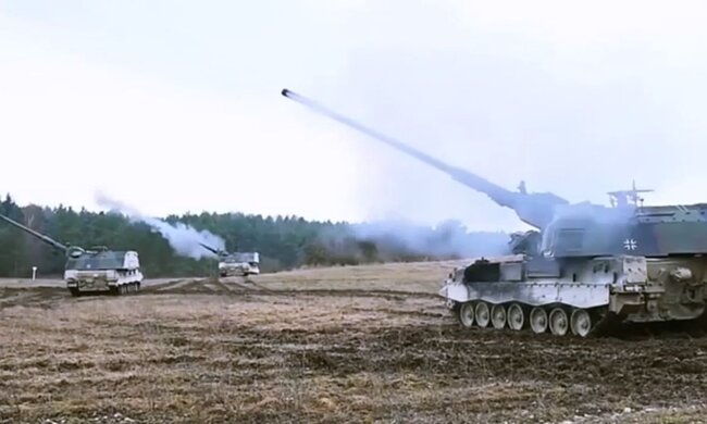 Гаубиця PzH2000. Фото: скріншот YouTube-відео