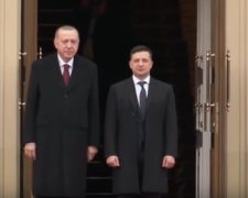 Эрдоган и Зеленский, скриншот YouTube