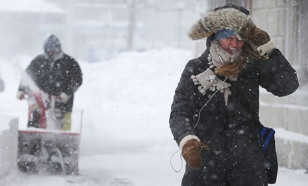 зима в Украине, фото: gettyimages