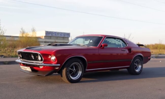 Ford Mustang Mach 1 1969. Фото: скриншот Youtube-видео