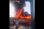 На росії масштабна НП: потужна пожежа в Новосибірську на складі ПММ - відео