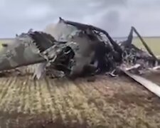 Збитий літак росії. Фото: скріншот YouTube-відео