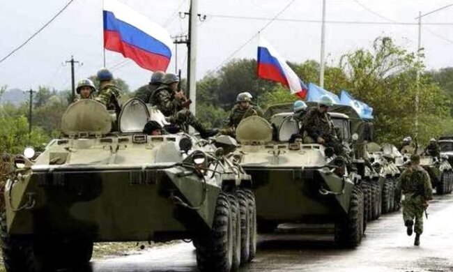 Российские войска. Фото: скриншот YouTube.