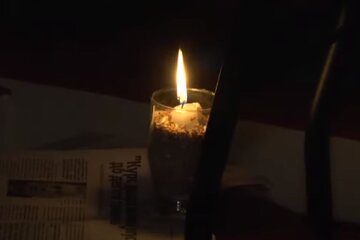 Свічка. Фото: скріншот YouTube-відео