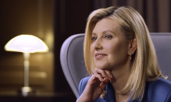 Олена Зеленська. Фото: скріншот YouTube