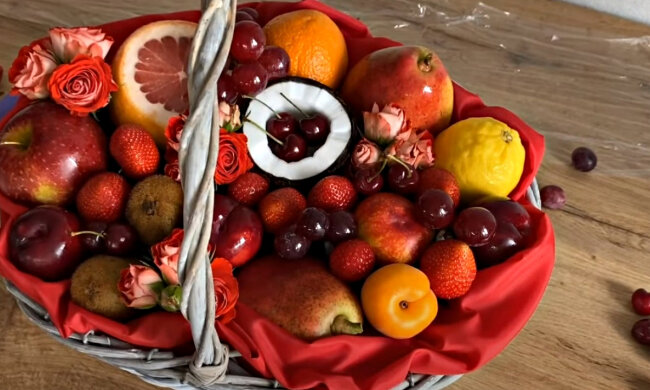 Фрукты. Фото: скриншот YouTube-видео.