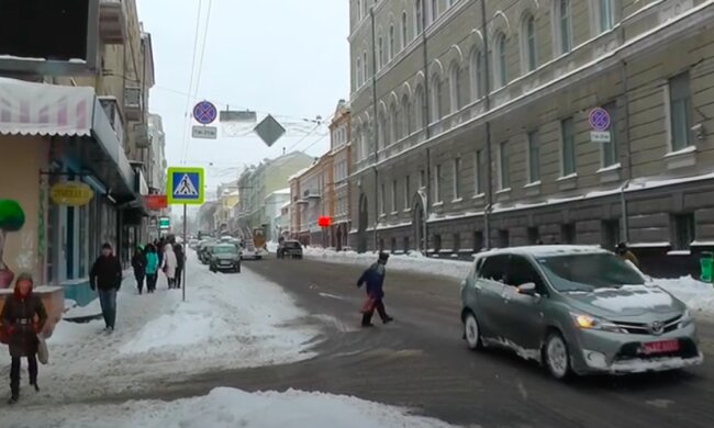 Харьков погода зимой. Фото: скриншот YouTUbe